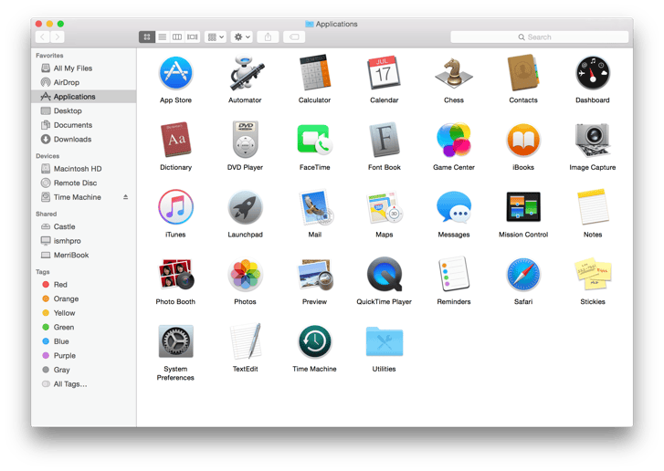 10-10-Yosemite-Applications