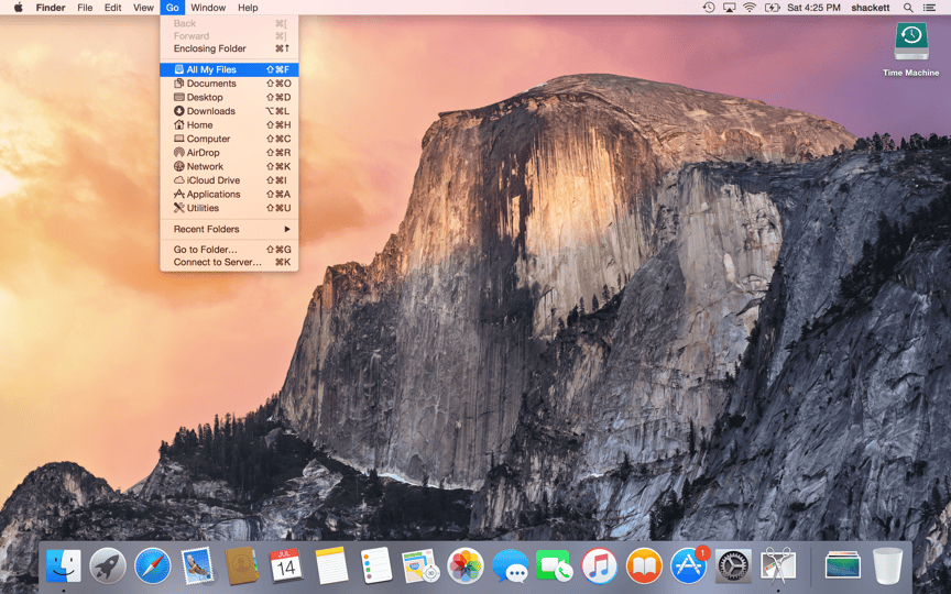 10-10-Yosemite-Finder-Go-Menu
