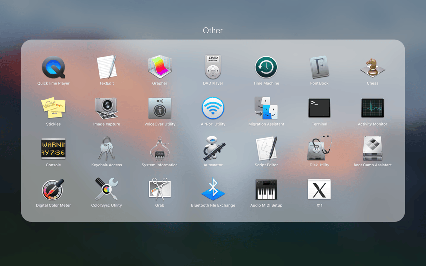 10-11-El-Capitan-Launchpad-Folder