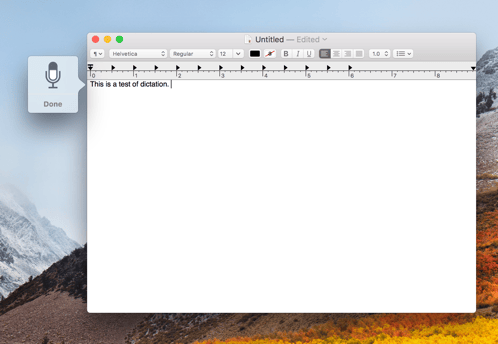 10-13-High-Sierra-Dictation