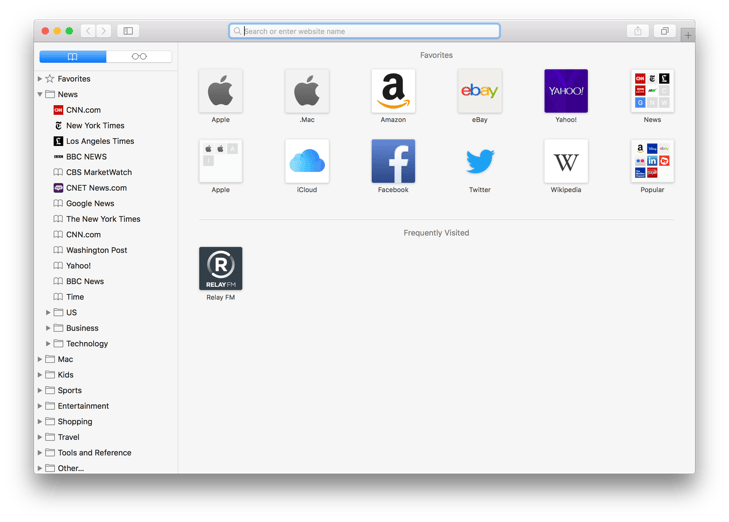10-13-High-Sierra-Safari-v11-Favorites