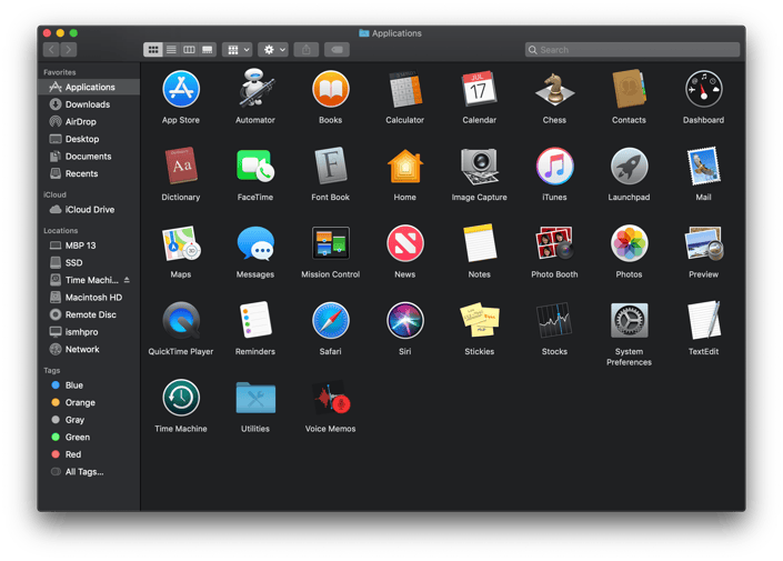 10-14-Mojave-Dark-Applications