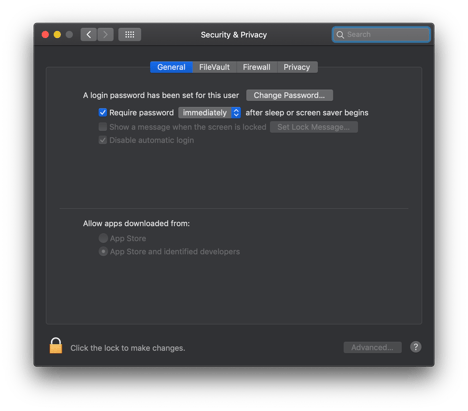 10-14-Mojave-Dark-System-Preferences-Security-and-Privacy