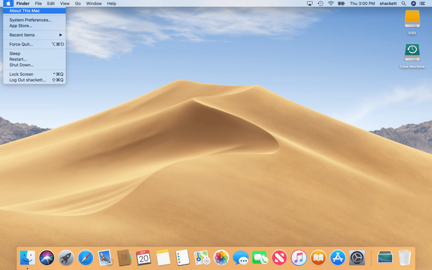 10-14-Mojave-Light-Apple-Menu