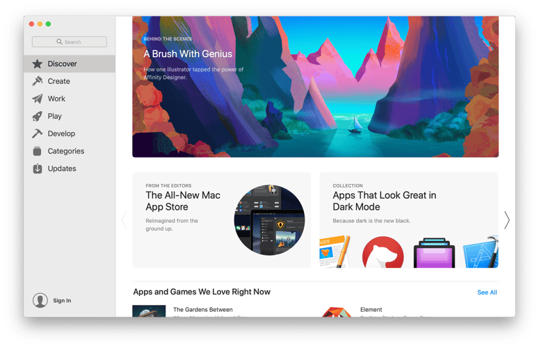 10-14-Mojave-Light-Mac-App-Store
