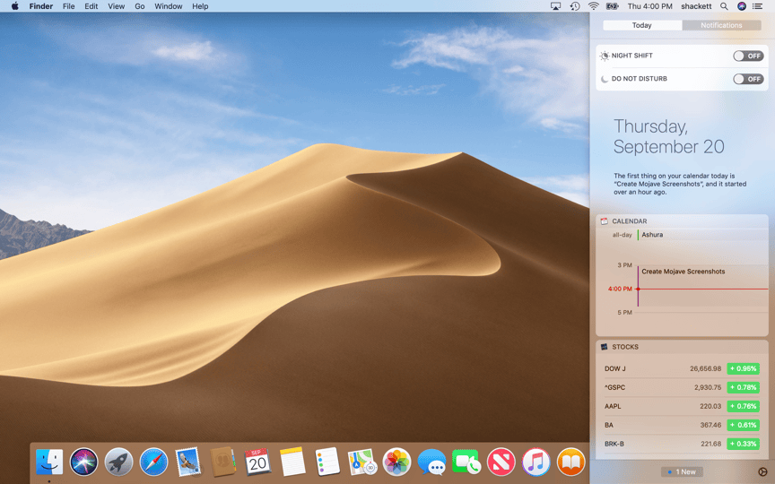 10-14-Mojave-Light-Notification-Center-Today