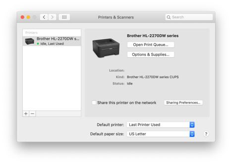 10-14-Mojave-Light-System-Preferences-Printers-and-Scanners