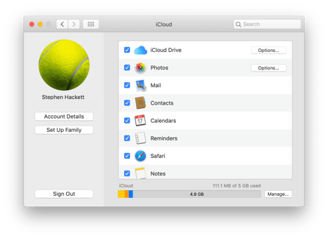 10-14-Mojave-Light-System-Preferences-iCloud