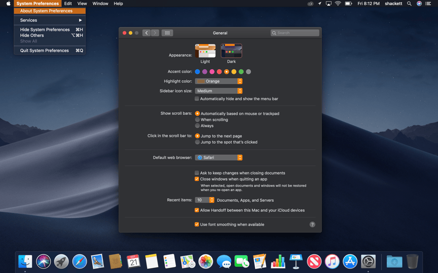 Mojave-Theme-Dark-Orange