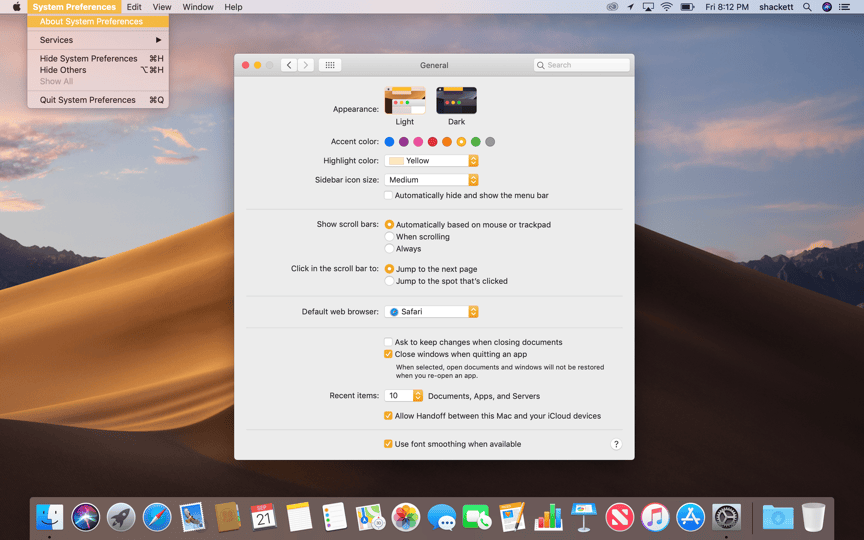 Mojave-Theme-Light-Yellow