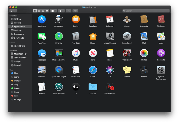 10-15-Catalina-Dark-Applications