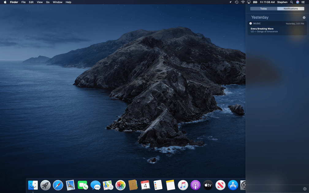 10-15-Catalina-Dark-Notification-Center-Notifications