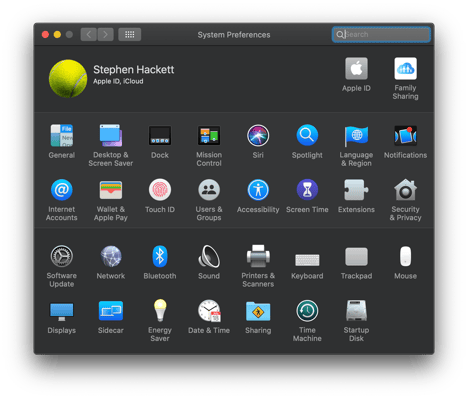 10-15-Catalina-Dark-System-Preferences-0