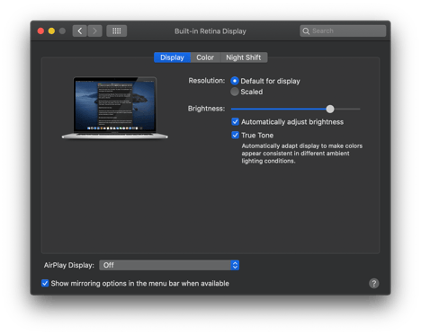 10-15-Catalina-Dark-System-Preferences-Displays