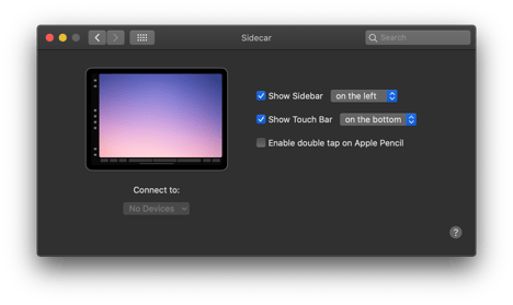10-15-Catalina-Dark-System-Preferences-Sidecar