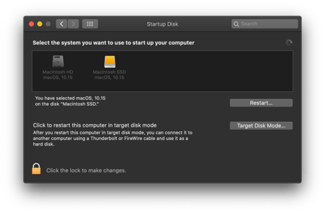 10-15-Catalina-Dark-System-Preferences-Startup-Disk
