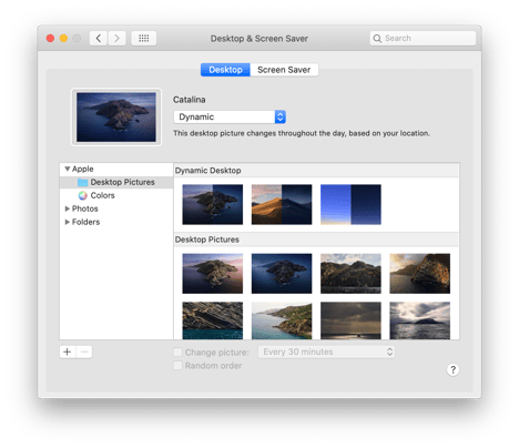 10-15-Catalina-Light-System-Preferences-Desktop-and-Screen-Saver