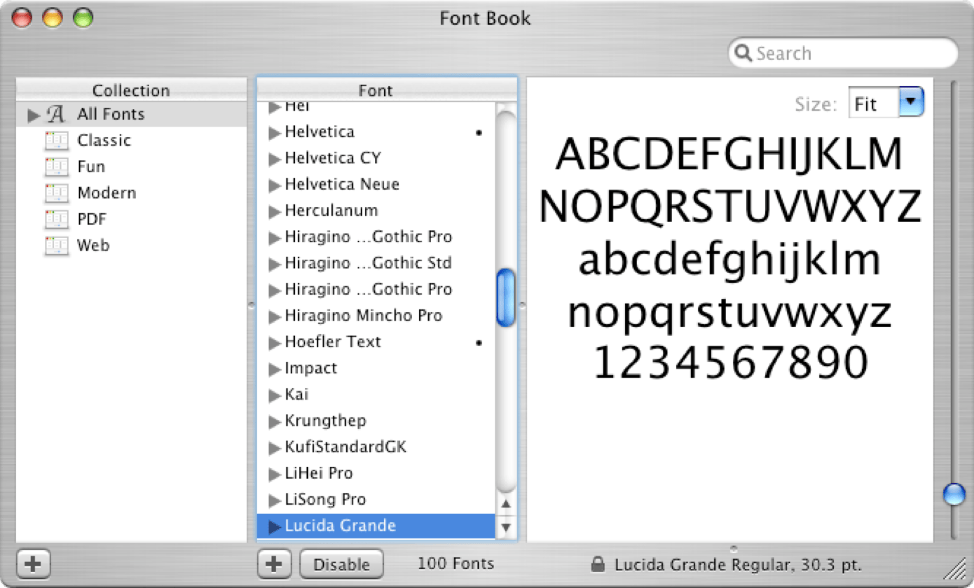 10-3-Panther-Font-Book
