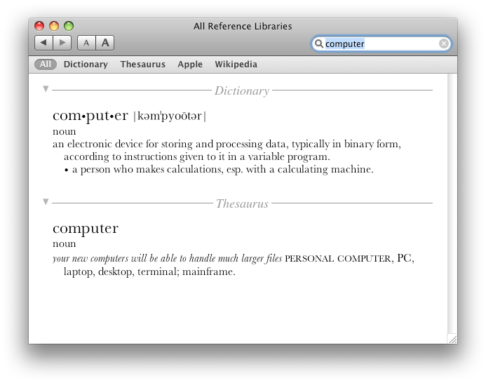 10-5-Leopard-Dictionary