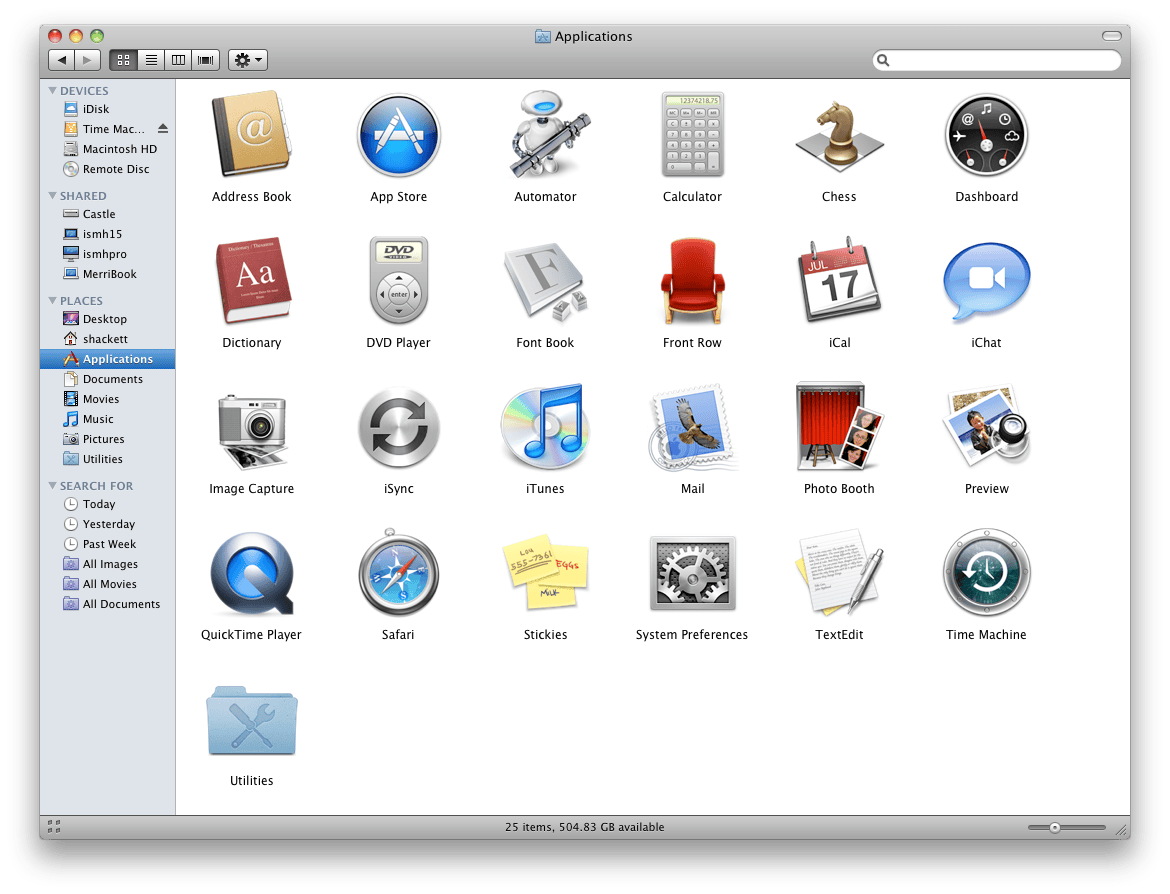10-6-Snow-Leopard-Applications