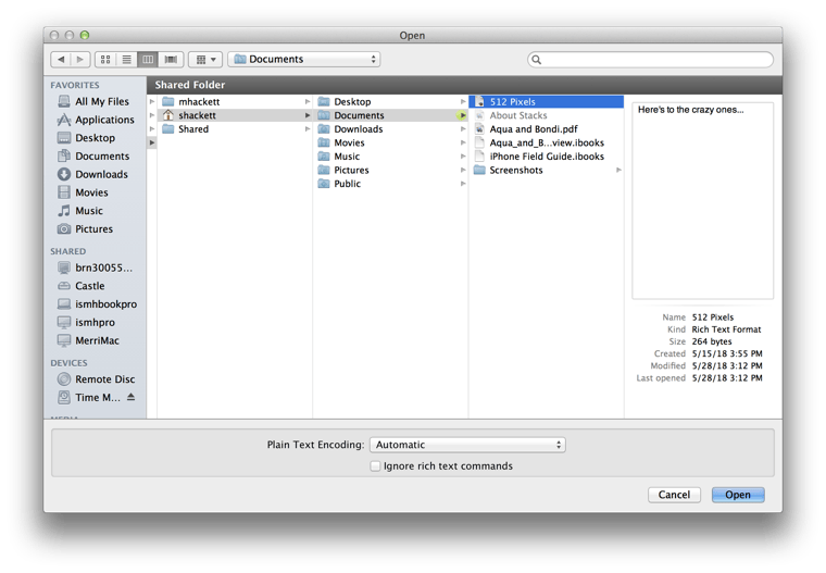 10-7-Lion-TextEdit-Open