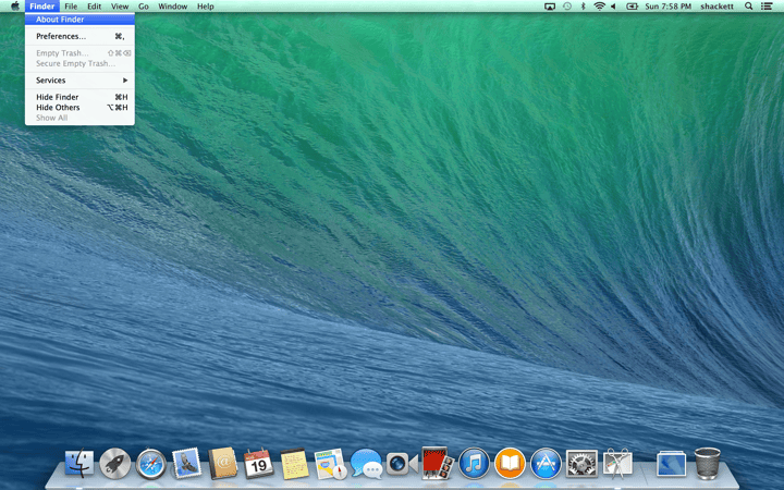 10-9-Mavericks-Finder-Menu