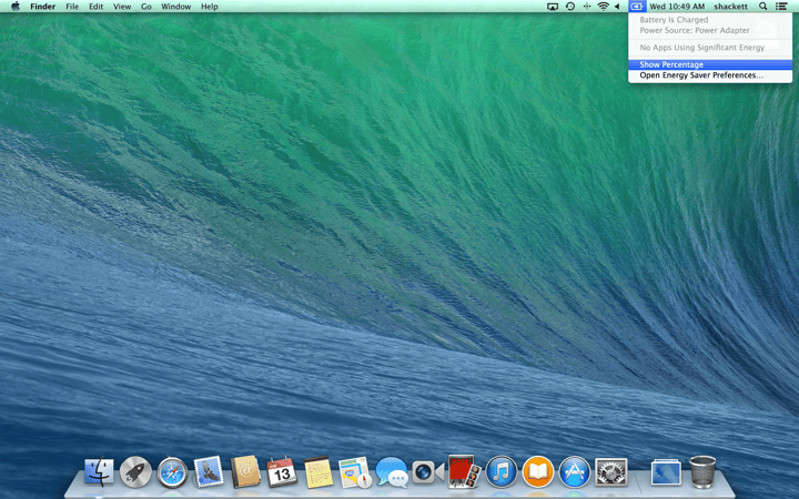 OS X 10.9 Mavericks - 512 Pixels