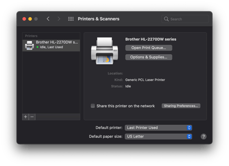 Big-Sur-Dark-System-Preferences-Printers-and-Scanners