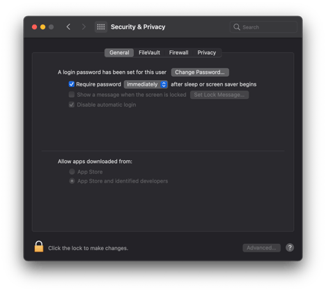 Big-Sur-Dark-System-Preferences-Security-and-Privacy