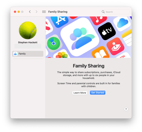 Big-Sur-Light-System-Preferences-Family Sharing