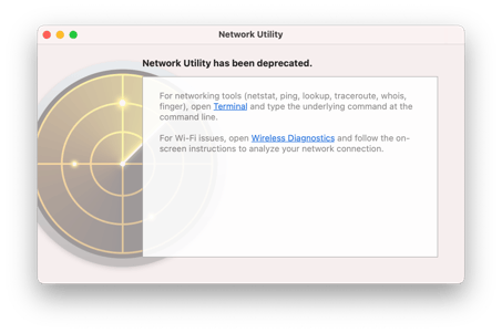 Big-Sur-Network Utility