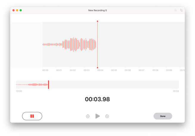Big-Sur-Voice Memos