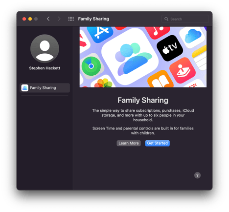 Monterey-Dark-SysPrefs-2-Family-Sharing