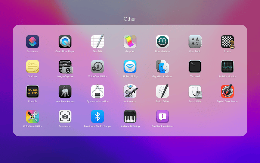 Monterey-Launchpad-Folder