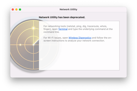Monterey-Network-Utility