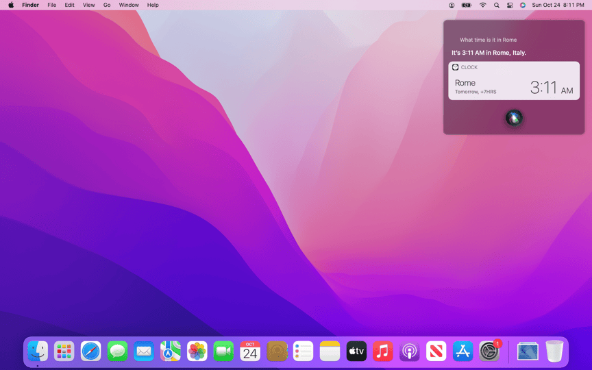 Monterey-Siri