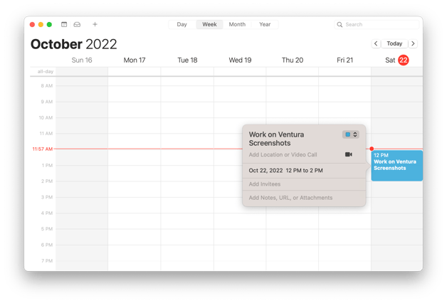 Ventura-Calendar