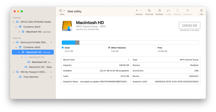 Ventura-Disk-Utility