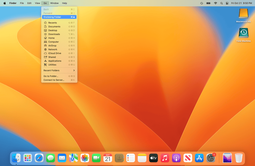 Ventura-Finder-Go-Menu