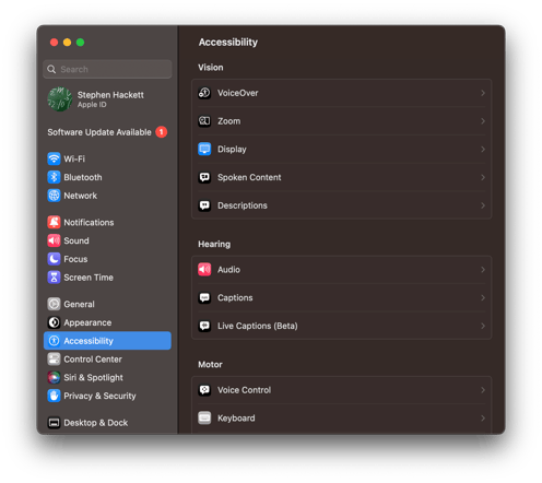 Ventura-Settings-Dark-Accessibility