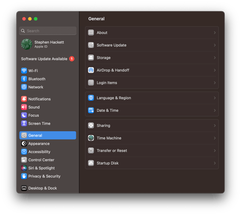 Ventura-Settings-Dark-General