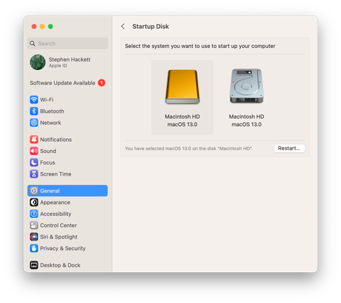 Ventura-Settings-Light-General-Startup-Disk