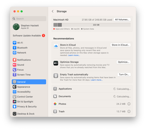 Ventura-Settings-Light-General-Storage