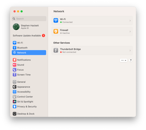 Ventura-Settings-Light-Network