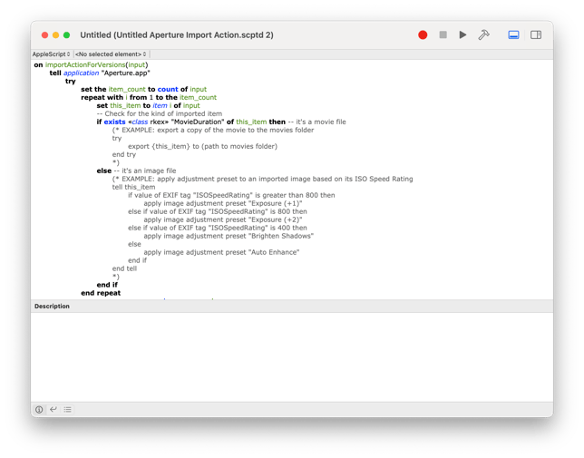 Sonoma-Script-Editor