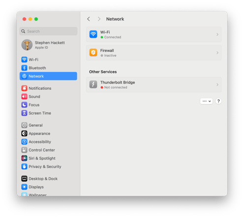Sonoma-Settings-Network