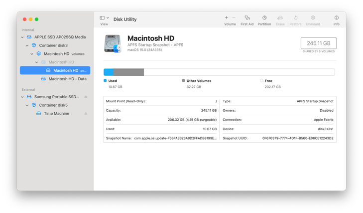 Sequoia-Disk-Utility