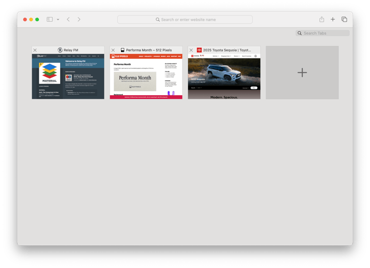 Sequoia-Safari-v18-Tab-Overview
