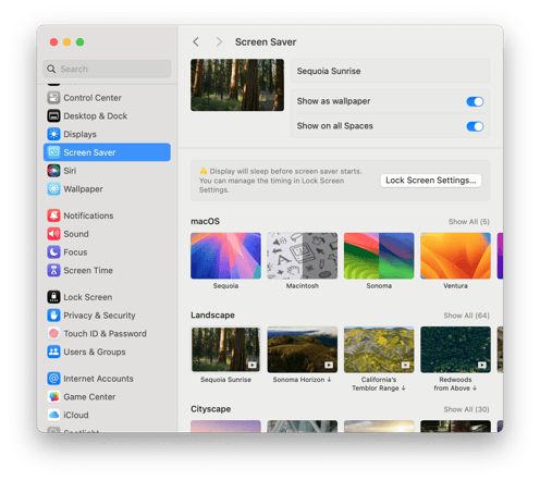 Sequoia-Settings-Screen-Saver
