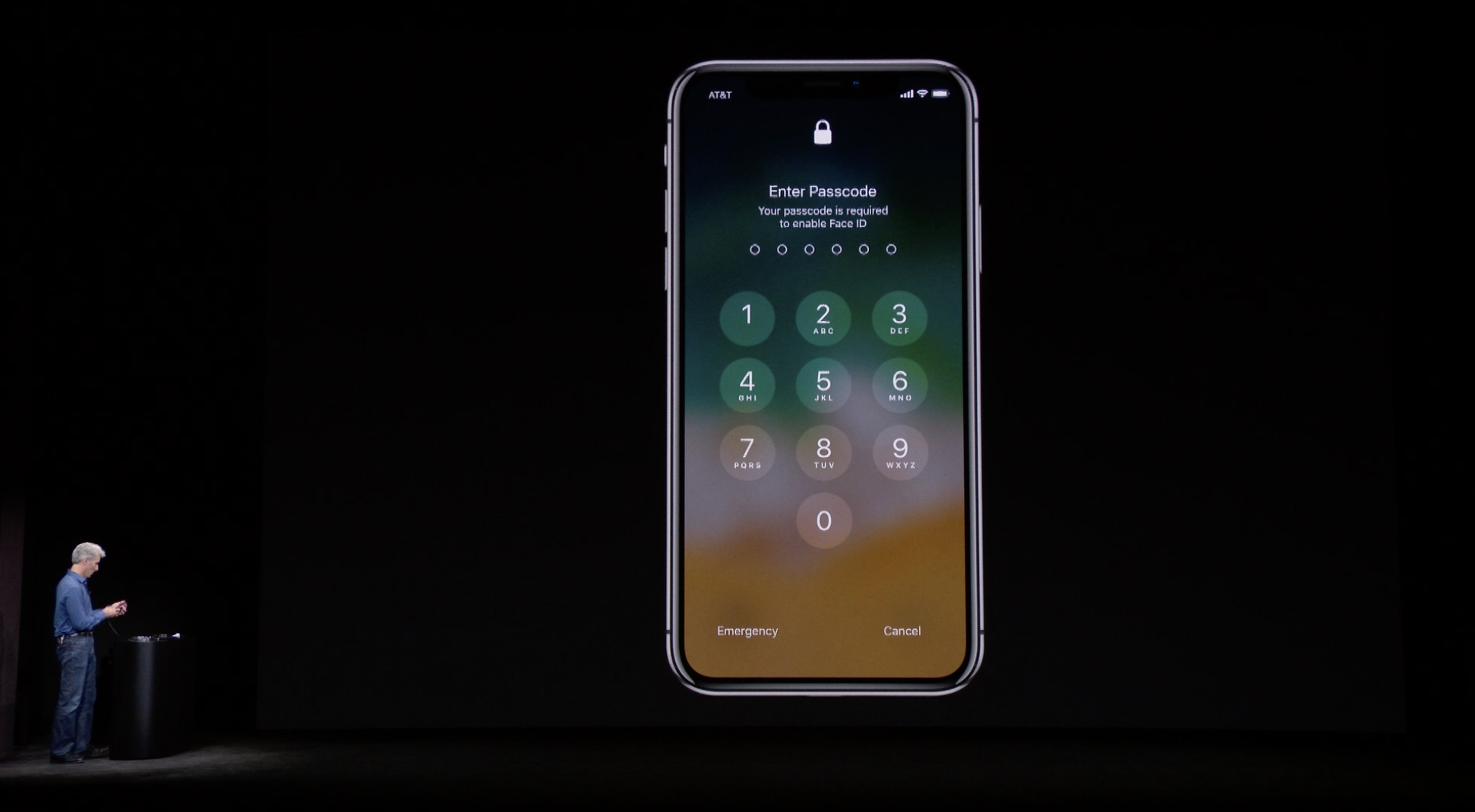 iPhone X unlock fail